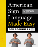 book cover for American Sign Language Made Easy for Beginners