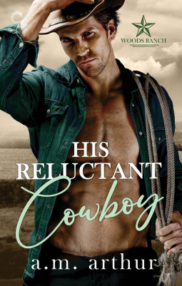 book cover for His Reluctant Cowboy