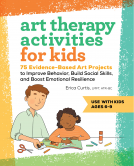 book cover for Art Therapy Activities for Kids