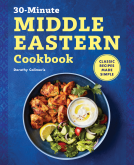 book cover for 30-Minute Middle Eastern Cookbook