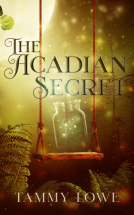 book cover for The Acadian Secret