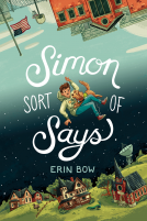 book cover for Simon Sort of Says