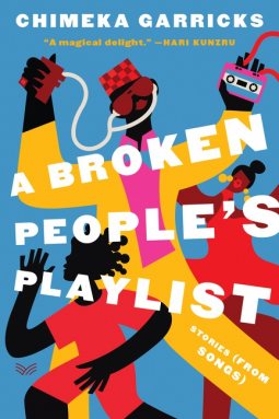book cover for A Broken People's Playlist
