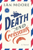 book cover for Death and Croissants