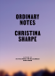 Cover Image: Ordinary Notes