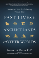 book cover for Past Lives in Ancient Lands & Other Worlds