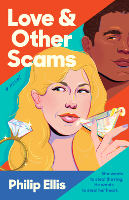 book cover for Love & Other Scams