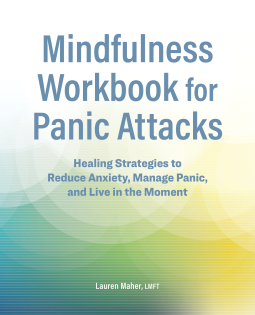 book cover for Mindfulness Workbook for Panic Attacks