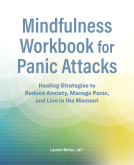 book cover for Mindfulness Workbook for Panic Attacks
