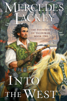 book cover for Into the West