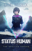 book cover for Status Human, The Upsilon Series Book Two