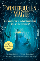 Buchcover für Winterblütenmagie. Der zauberhafte Adventskalender mit 24 Fabelwesen