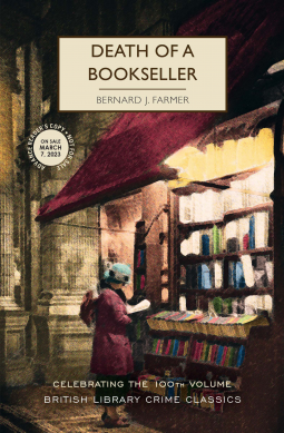 book cover for Death of a Bookseller