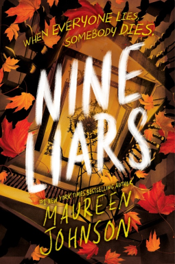 book cover for Nine Liars