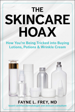 book cover for The Skincare Hoax