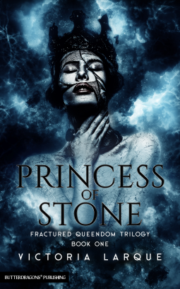 book cover for Princess of Stone (Fractured Queendom Trilogy Book One)