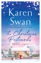 book cover for The Christmas Postcards