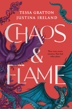 book cover for Chaos & Flame