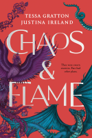 book cover for Chaos & Flame