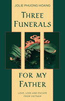book cover for Three Funerals for My Father