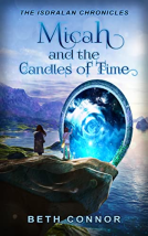 book cover for Micah and the Candles of Time