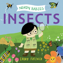 book cover for Nerdy Babies: Insects