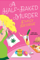 book cover for A Half-Baked Murder
