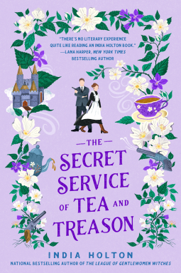 book cover for The Secret Service of Tea and Treason