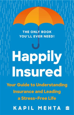 book cover for Happily Insured