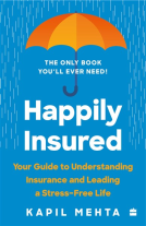 book cover for Happily Insured