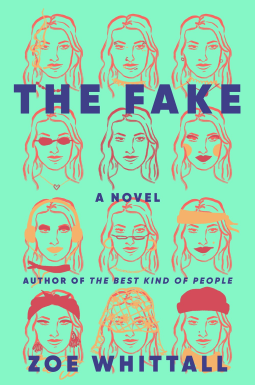 book cover for The Fake