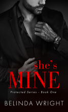 book cover for She's Mine