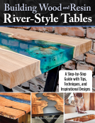 book cover for Building Wood and Resin River-Style Tables