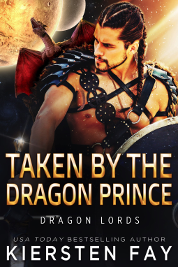 book cover for Taken by the Dragon Prince