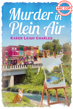 book cover for Murder in Plein Air