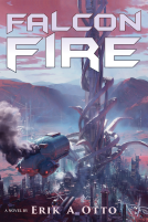 book cover for Falcon Fire