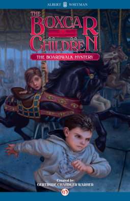 book cover for The Boardwalk Mystery