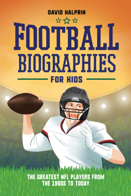 book cover for Football Biographies for Kids