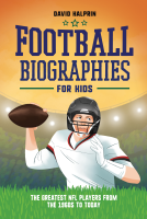 book cover for Football Biographies for Kids