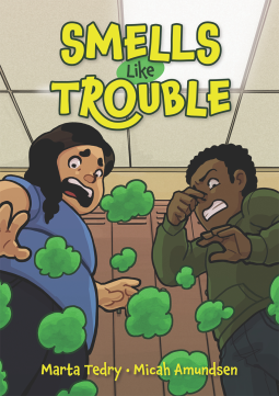 book cover for Smells Like Trouble