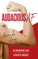 book cover for Audacious AF
