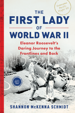 book cover for The First Lady of World War II