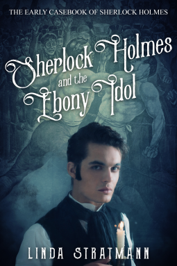 book cover for Sherlock Holmes and the Ebony Idol
