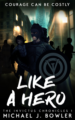 book cover for Like A Hero