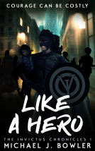 book cover for Like A Hero