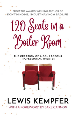 book cover for 120 Seats in a Boiler Room