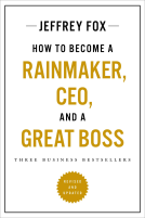 book cover for How to Become a Rainmaker, CEO, and a Great Boss