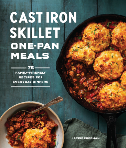 book cover for Cast Iron Skillet One-Pan Meals