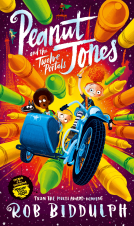 book cover for Peanut Jones and the Twelve Portals