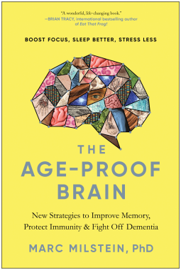 book cover for The Age-Proof Brain